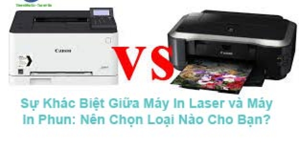 Sự Khác Biệt Giữa Máy In Laser và Máy In Phun: Nên Chọn Loại Nào Cho Bạn?