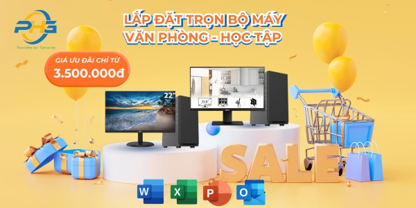 Lắp Đặt Trọn Bộ Máy Văn Phòng – Học Tập Tại Phạm Hoàng Gia!