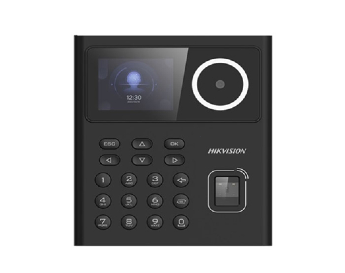 Máy chấm công nhận diên khuôn mặt + Thẻ DS-K1T320MX