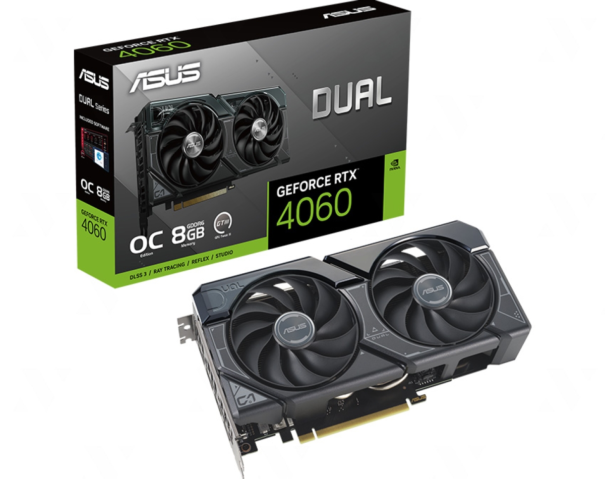 Card Màn Hình ASUS Dual GeForce RTX 4060 OC 8GB GDDR6