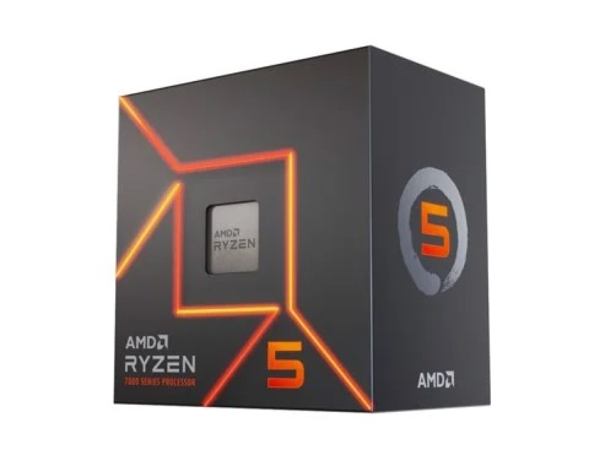 Bộ vi xử lý AMD Ryzen 5 7600 / 3.8GHz Boost 5.1GHz / 6 nhân 12 luồng / 38MB / AM5