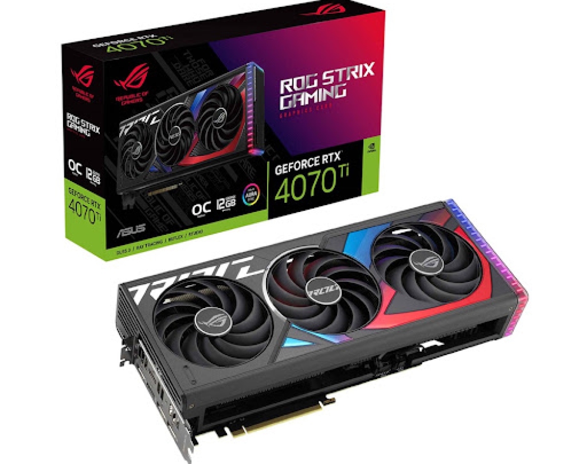 Card màn hình ASUS ROG STRIX RTX4070Ti O12G GAMING
