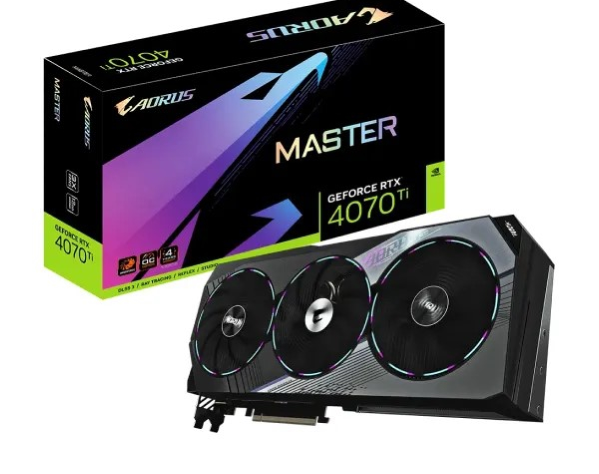 Card màn hình GIGABYTE RTX4070Ti 12G AORUS MASTER