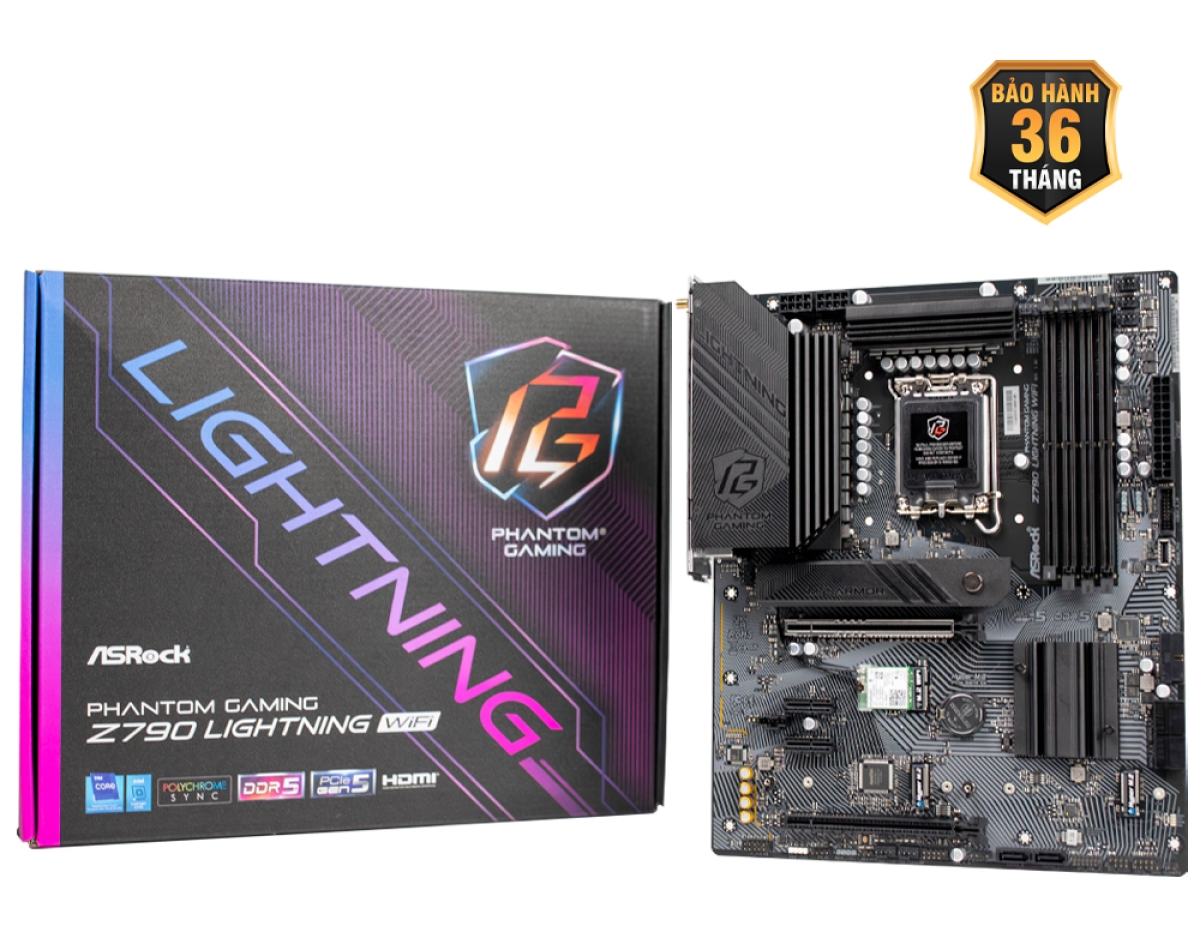 Mainboard ASRock Z790 PG Lightning Wifi D5: Hiệu Suất Tinh Tế và Tính Năng Hiện Đại