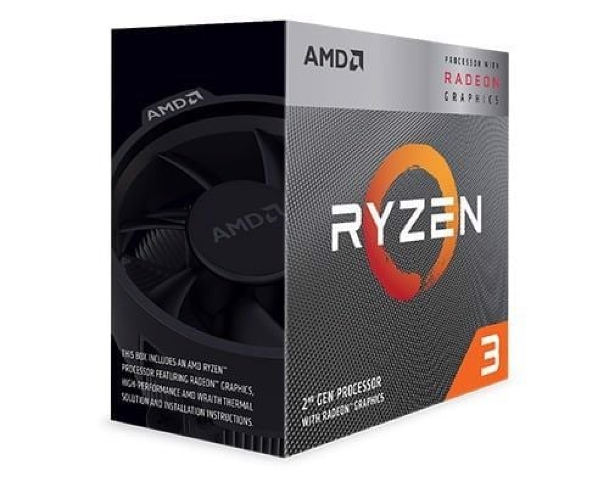 Bộ vi xử lý AMD Ryzen 3 4300G / 3.8GHz Boost 4.0GHz / 4 nhân 8 luồng / 6MB / AM4