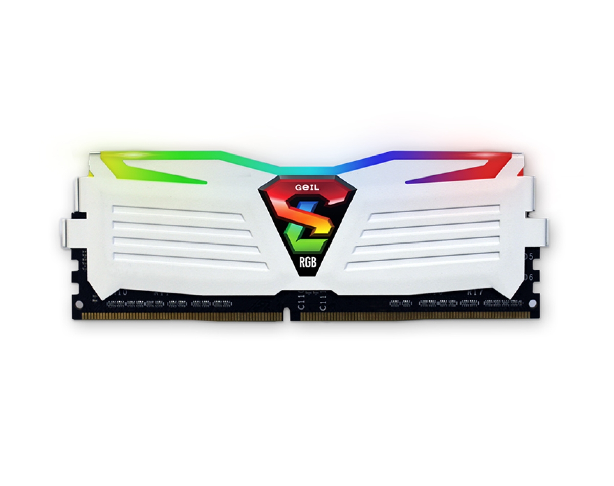 RAM GEIL SUPER LUCE WHITE RGB DDR4 8G 3200