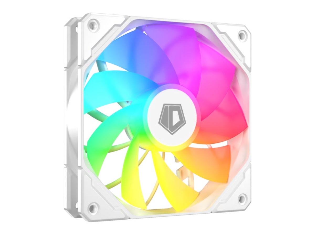 FAN CASE ID-COOLING TF-12025-ARGB SNOW REVERSE  Cánh quạt đảo chiều hút gió