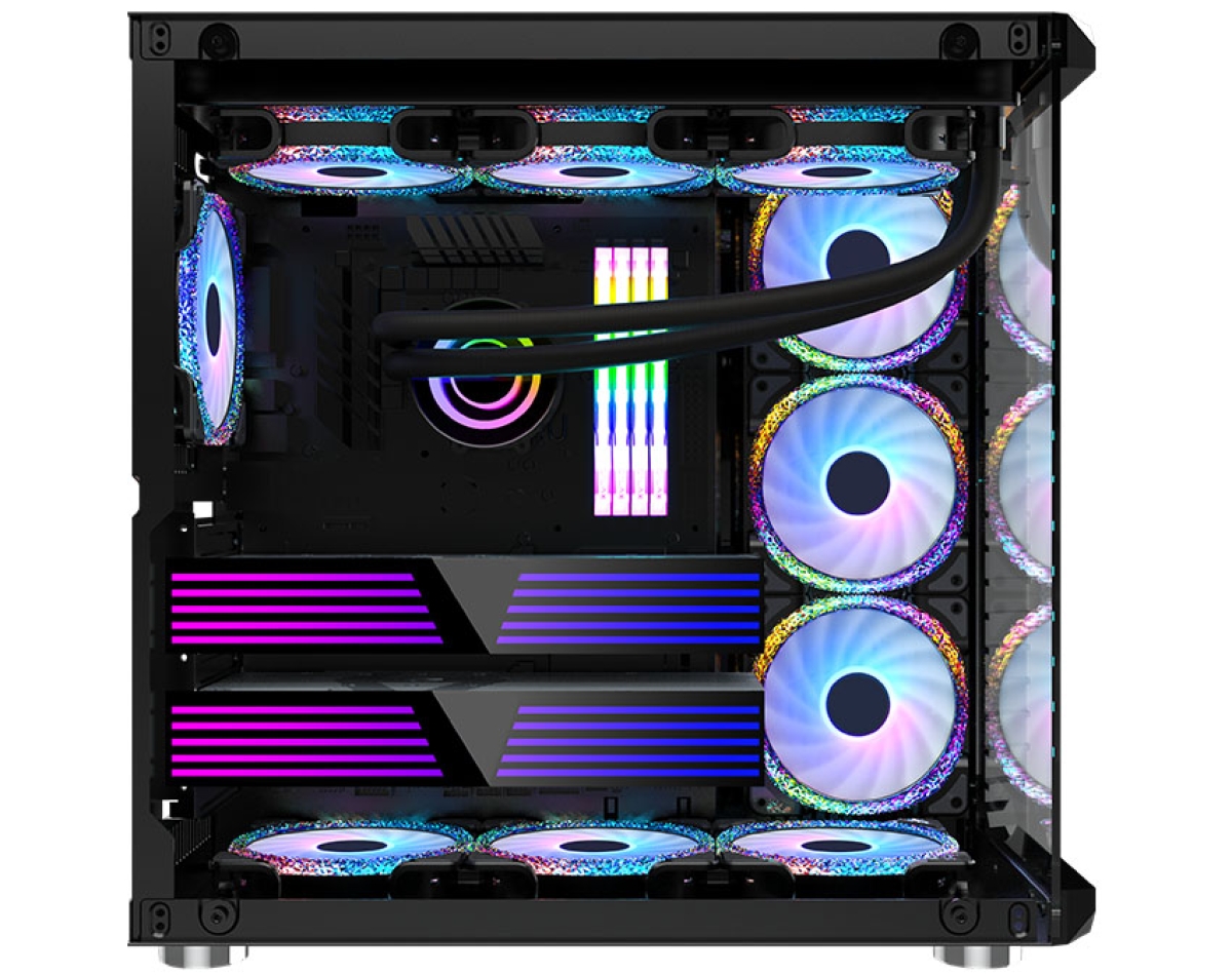 Case Máy Tính LV07 - BLACK