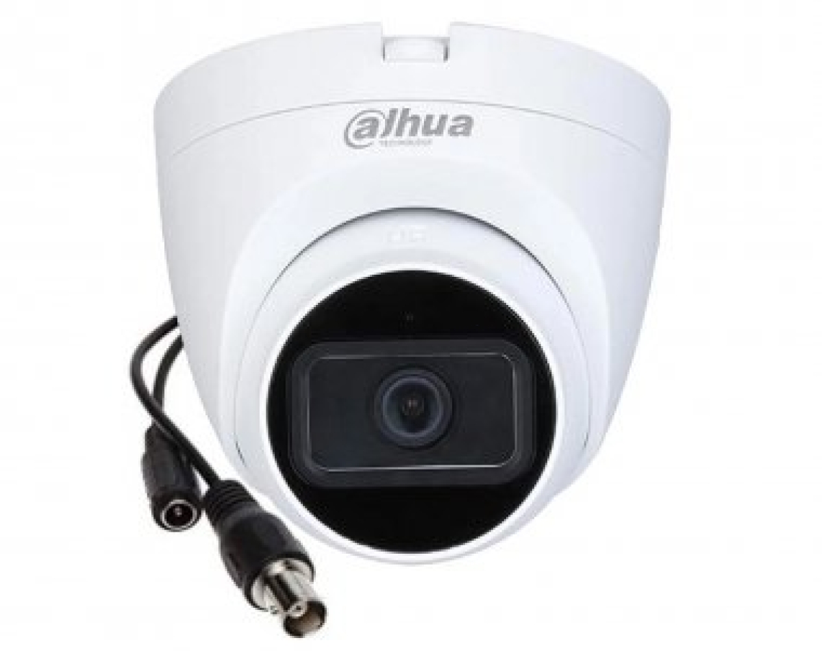 2MP HDCVI Quick-to-install IR Eyeball Camera Dahua DH-HAC-HDW1200TQP-A