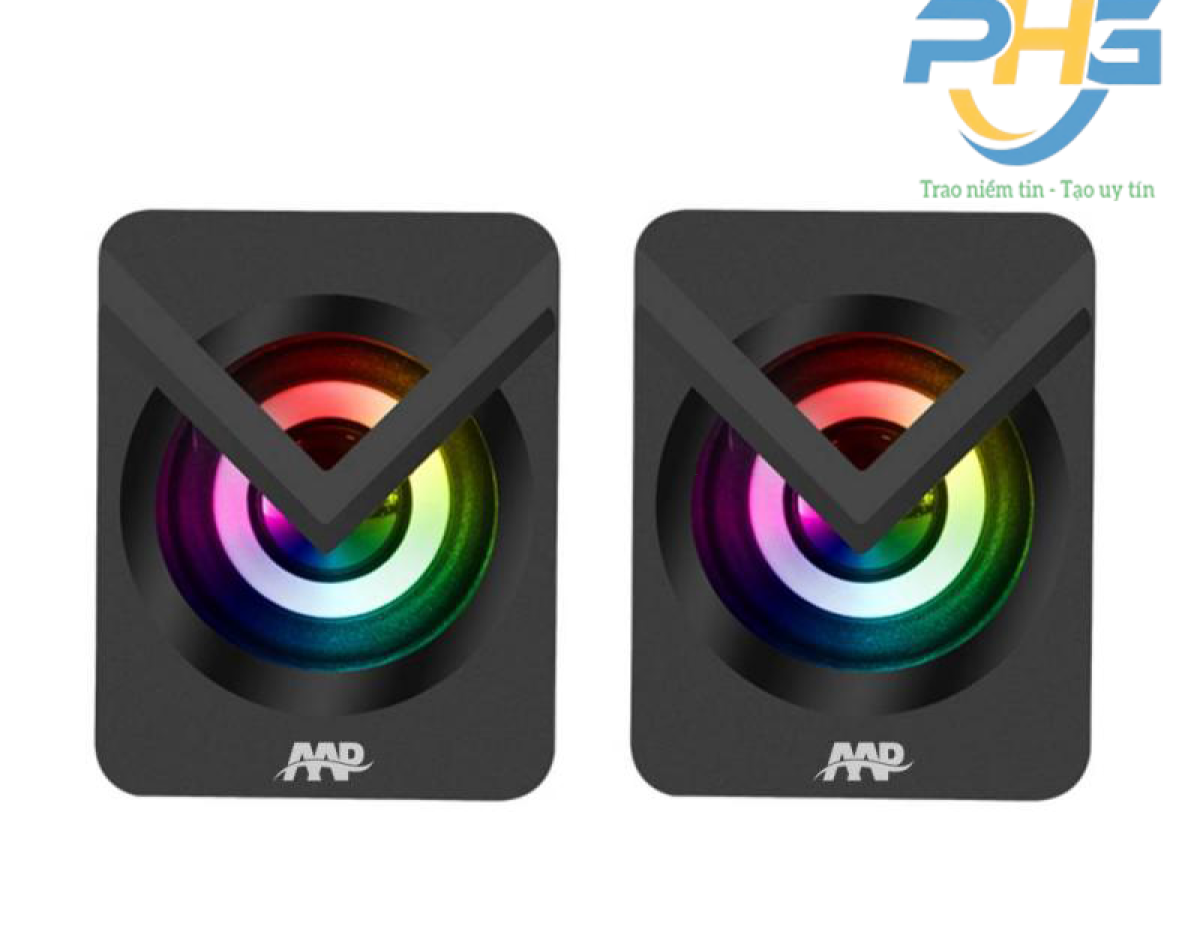 Loa 2,0 AAP B011 LED Chính hãng