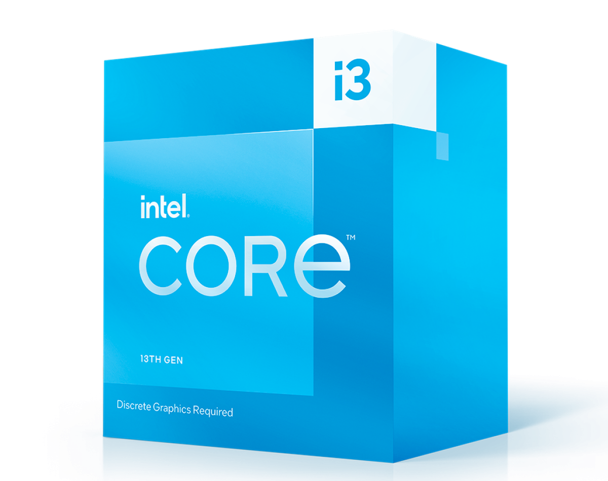 Bộ vi xử lý Intel Core i3 13100 / 3.4GHz Turbo 4.5GHz / 4 Nhân 8 Luồng / 12MB / LGA 1700