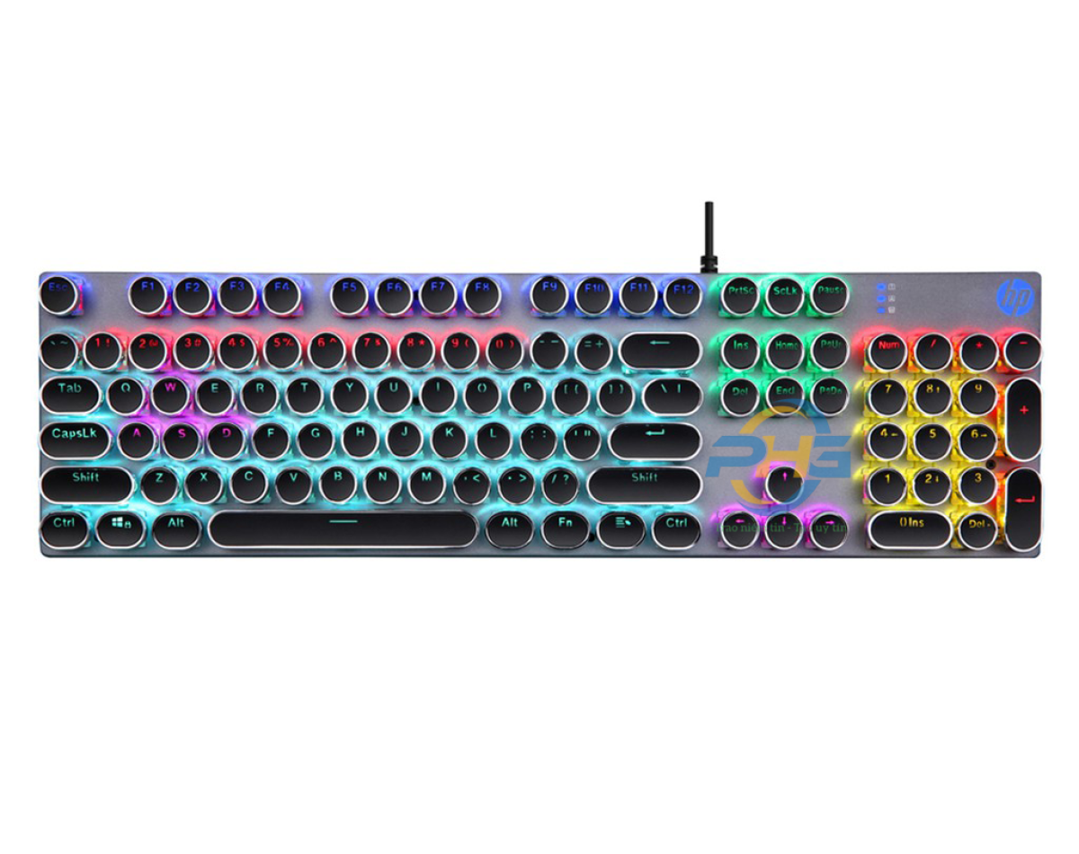 Bàn phím cơ HP GK400Y LED Black USB