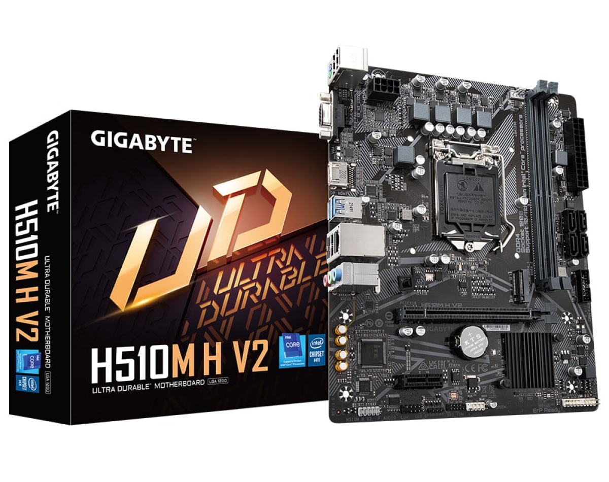 Mainboard SK 1200 v1-2 GIGABYTE H510M-H V2 Chính hãng 