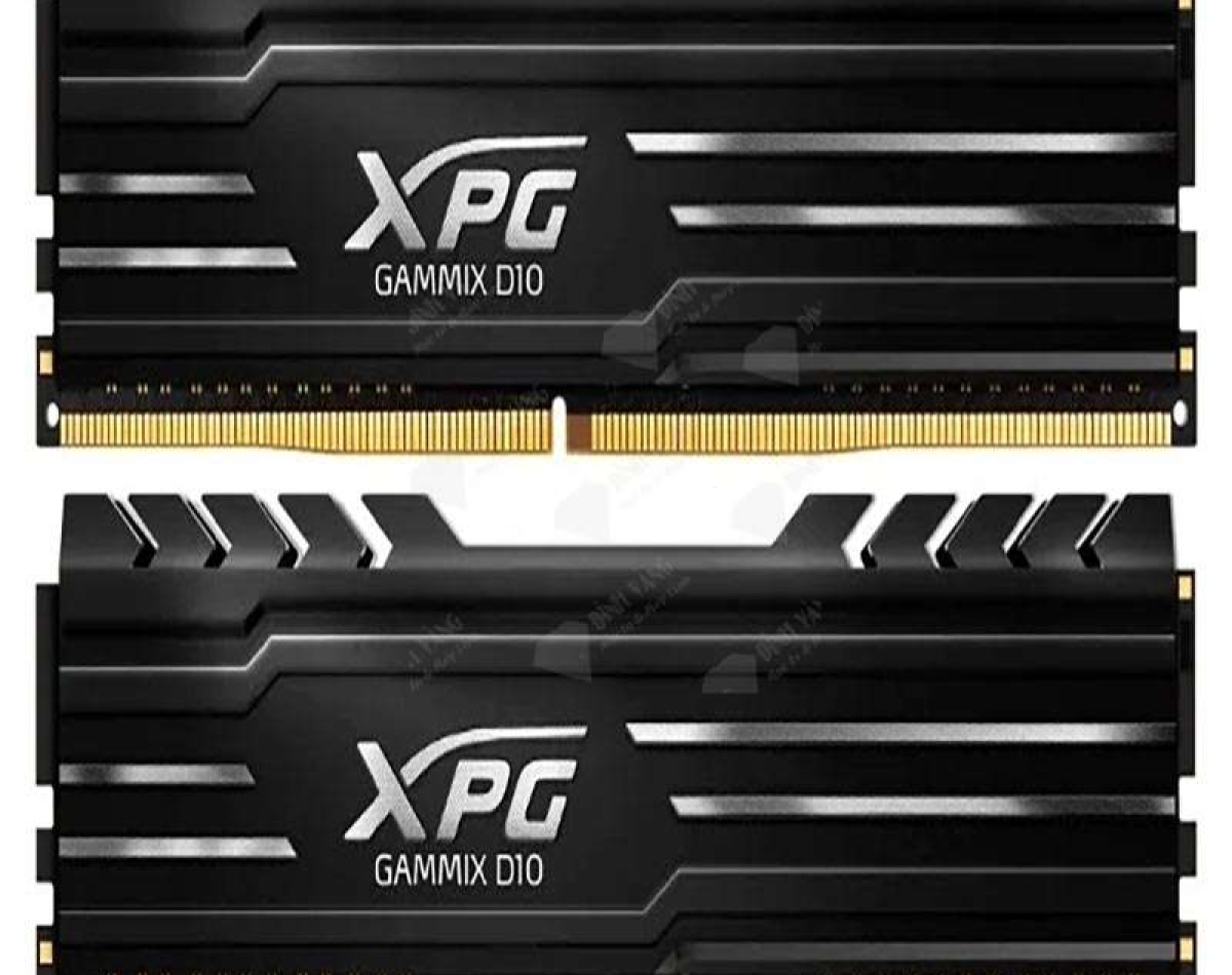 RAM ADATA XPG D10 DDR4 16GB (2*8GB) 3200 BLACK [RAM KIT 16]