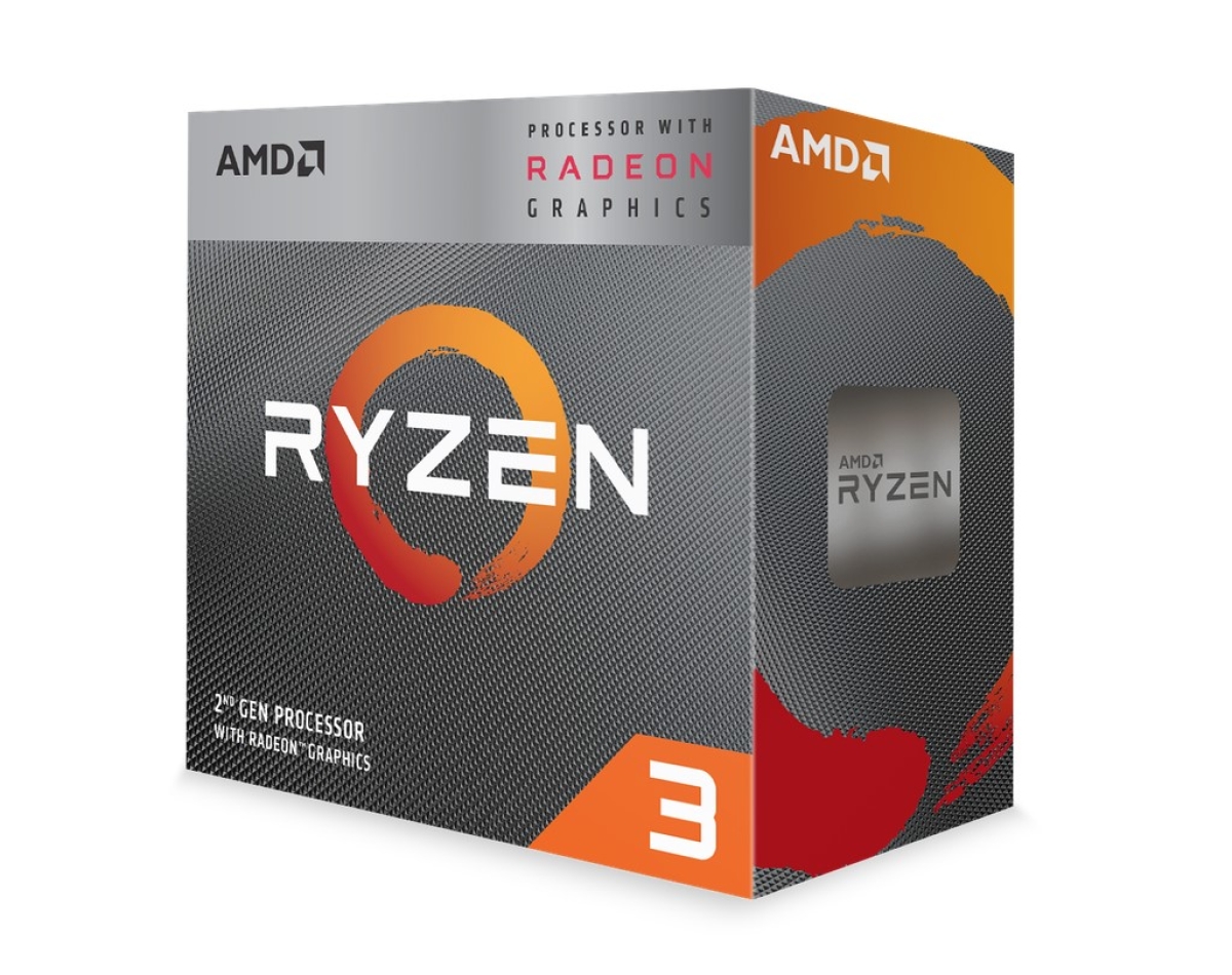 Bộ vi xử lý AMD Ryzen 3 3200G / 3.6GHz Boost 4.0GHz / 4 nhân 4 luồng / 4MB / AM4