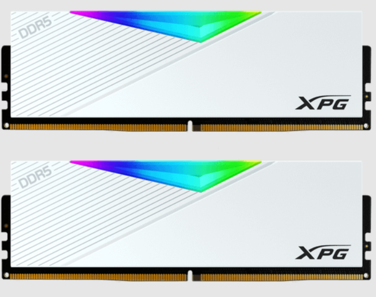 RAM ADATA DDR5 XPG LANCER 16GB 6400 RGB BLACK / WHITE
