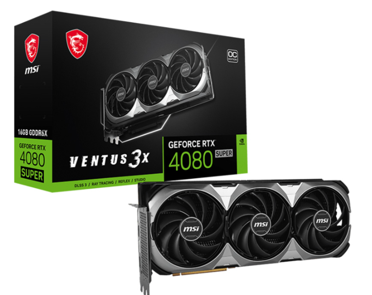 Card Màn Hình MSI GeForce RTX 4080 SUPER 16G VENTUS 3X OC