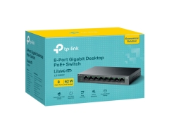 Switch TP-Link 8 cổng Litewave LS108GP 8 Cổng Gigabit PoE+