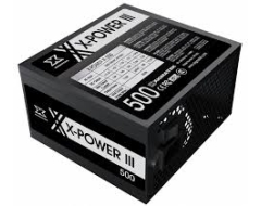 Nguồn CST XIGMATEK X-POWER III 500 450W Black Chính hãng (2x4+4pin, 6+2pin, Dây dài, Kèm dây nguồn)