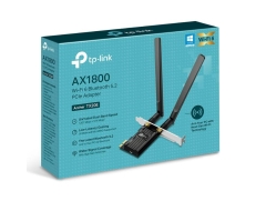 Cạc mạng không dây TP-Link PCI-E Archer TX20E (Chuẩn AX/ AX1800Mbps/ 2 Ăng-ten ngoài/ Bluetooth)