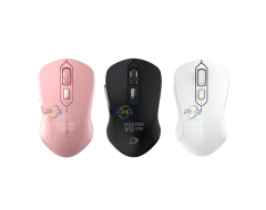 Chuột máy tính Dareu LM115G (Đen, trắng, hồng)
