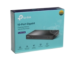 Switch TP-LINK TL-SG1210P 10 cổng Gigabit với 8 cổng POE+