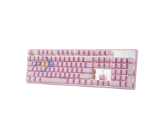 Bàn phím cơ BJX KM9 Full Size Pink Version Hàng Chính Hãng