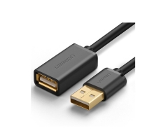 Cable USB Nối Dài 3m UGREEN 10317 USB 2.0 A(Black)