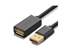 Cable USB Nối Dài 1.5m UGREEN 10315 USB 2.0 A(Black)