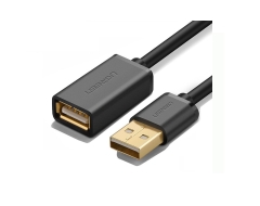 Cable USB Nối Dài 1m UGREEN 10314 USB 2.0 Black