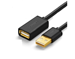 Cable USB Nối Dài 2m UGREEN 10316 USB 2.0 A(Black)