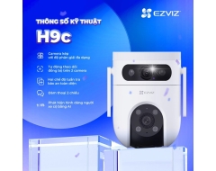 Camera IP Wifi EZVIZ CS- H9C (5MP+5MP) 2 mắt Chính hãng