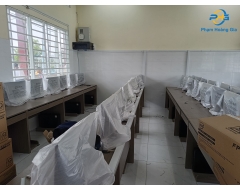 Cung cấp và Lắp đặt Hoàn thiện bộ máy tính cho trường tiểu học Hồ Văn Thanh. Quận 12