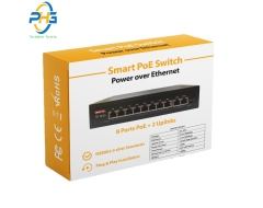 Bộ chia Smart PoE Switch SW8G-POE 8-Port