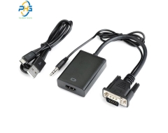 Bộ chuyển VGA sang HDMI có âm thanh