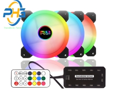 BỘ KIT 4 FAN LED RGB + HUB AAP ICE4