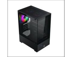 Case Xigmatek NYX Air II 3F (3 Fan)_EN41952 ( MATX/ 3 fan RGB ) - Đen