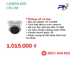 CAMERA BÁN CẦU 2M