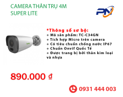 CAMERA THÂN TRỤ 4M SUPER LITE