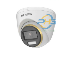 Camera bán cầu có màu ban đêm 2MP Hikvision DS-2CE72DF3T-FS