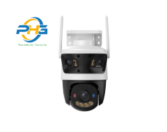 Camera WiFi 3 ống kính quay quét ngoài trời 11MP IPC-S7UP-11M0WED