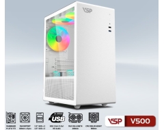 Case VSP V500 Trắng (USB 3.0, SPCC 0.6mm)