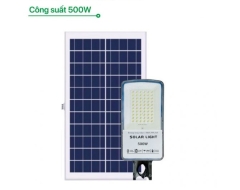 Đèn năng lượng mặt trời bàn chải cao cấp 500W BC500BTSLT  Dòng Beta