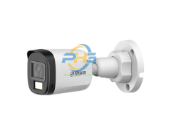 Camera Thân HDCVI Full Color ánh sáng kép thông minh 2.0MP  Dahua  DH-HAC-B1A21P-U-IL-A