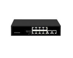 Bộ chia mạng 4 ports 10/100M PoE Switches+ 2 Uplink 100M Ethernet Uniview UNV ICAN4-65-2N