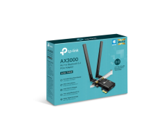 Cạc mạng không dây TP-Link PCI-E Archer TX55E (Chuẩn AX/ AX3000Mbps/ 2 Ăng-ten ngoài/ Bluetooth)