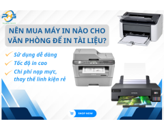 Nên mua máy in văn phòng nào để in tài liệu? Gợi ý tốt nhất cho doanh nghiệp