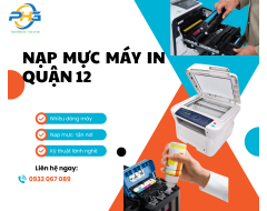 Nạp mực máy in tại Quận 12