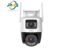 Camera wifi 2 ống kính quay quét ngoài trời 10MP IPC-S7XEP-10M0WED