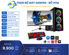 PC PHG ĐỒ HOẠ I5-9400F, RAM 16GB, SSD 256GB, GTX 750 TI 4G
